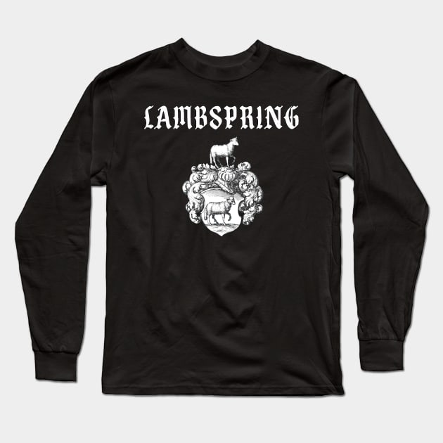 Lambspring Esoteric Alchemy Design Long Sleeve T-Shirt by AltrusianGrace